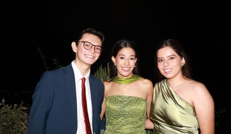  Alfredo Torres, Pau Wong y Sofía Hernandez.