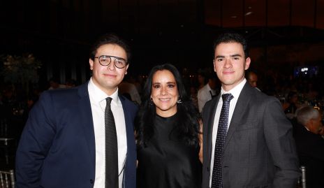  Gabriel Valle, Cecilia Anaya y Fernando López.