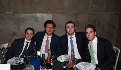  Jorgazo, Tomás Alcalde, Patrico Oles e Iñigo García.