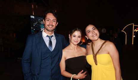  Santiago Gutiérrez, Pamela Corona, y Fernanda Velázquez.