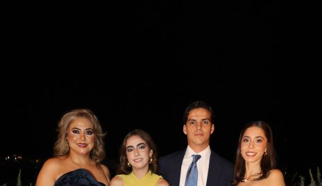  Anyul Martínez, Anyul Zapata, José Emilio Zapata y Romina Gaviño.