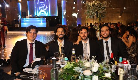  Juan Pablo Mercado, Diego Cárdenas, José Luis Mercado y Adrián Hinojosa.