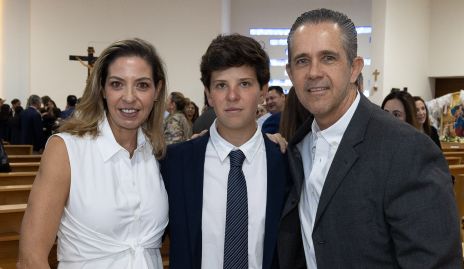  Cecilia Limón, Eduardo Espinosa y Mateo Espinosa.