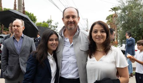  Sofía Toledo, Manuel Toledo y Adriana Calderón.