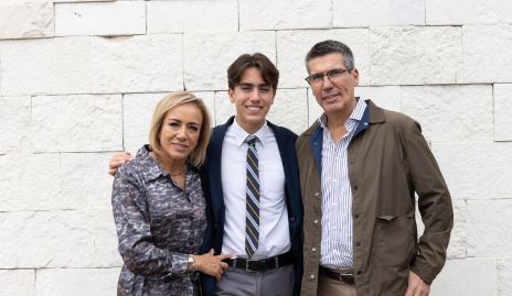  Karina Ramos, Mauricio Alcalde y Mauricio Alcalde.