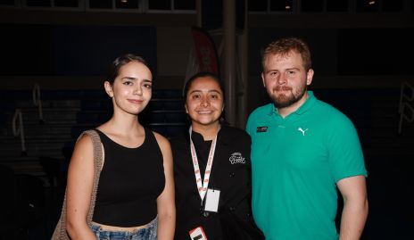  Daniela Antuñano, Andrea Cano, Andrés del Cojo.