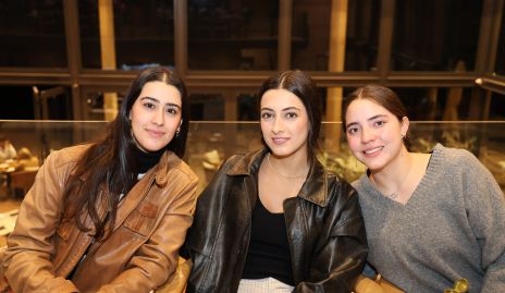  Isabel Gutiérrez, Marina Nieto y Carlota Nava.