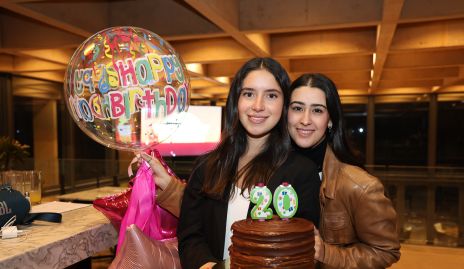  Andrea Villarreal e Isabel Gutiérrez.