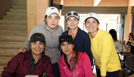  Mariana Acebo, Marce Alcalde, Érika Von Der Meden, Paty Lara y Daniela Delgado.