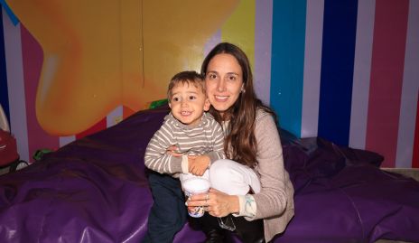  Begoña Del Valle con su hijo Fernando López.