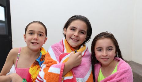  María Valentina Félix, Paula Labastida y Sofía Martínez.