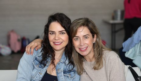  Estefanía Saldívar y Michelle Mendoza.