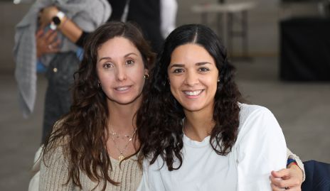  Ale Díaz Infante y Carolina Arriaga.