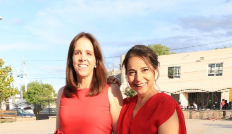  Laura de la Rosa y Rebeca Córdova.