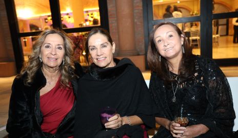  Maru Velázquez, Ángeles Gutiérrez y Diana Agoitia.