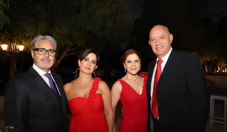  Gabriel Roqueñi, Gina Meade, Guadalupe González y Luis Dorador.
