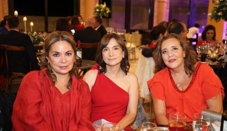  Maru Díaz Infante, Pina Cadena e Isabel Castillo.