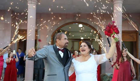  Sam Encinos y Sandra Guevara.