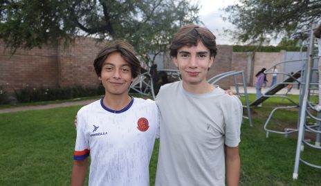  Rodrigo y Mario.