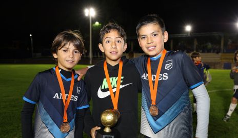  Marcelo Pérez, Diego Córdova y Santiago Díaz de León.