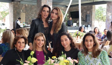  Marisol de la Maza, Marisol de los Santos, Guille Anaya, Daniela de los Santos, Claudia Pérez y Pilar Martínez.