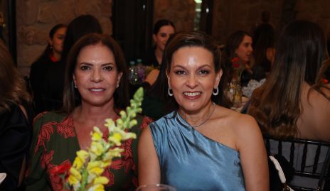  Guadalupe Del Valle y Claudia Terrazas.