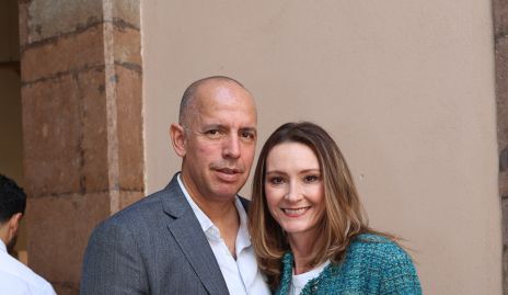  Miguel Apezteguía y Gaby Cardozo.