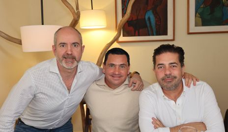  Daniel de la Maza, Javier Ramírez y Roberto Navarro.