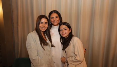  Rocío de la Vega, Ana Pau de la Fuente y Carolina Guzmán.