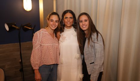  María, Ana Pau de la Fuente y Nuria Manzo.