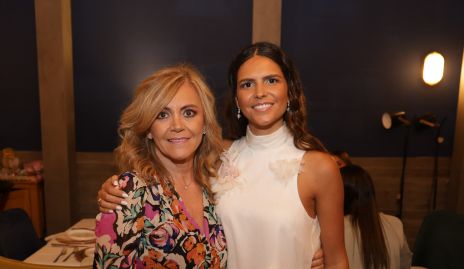  Guadalupe Santos con su nuera Ana Pau de la Fuente.