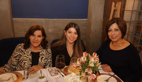  Lourdes, Fernanda y Graciela.