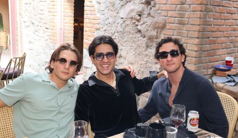  Mateo Coronel, Juan Diego Martínez y Pablo Méndez Farías.