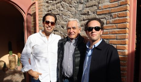  Roy González, Octaviano Gómez y Bosco Gómez.