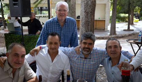  Javier Alcalde, Alejandro Díaz de León, Gonzalo Benavente Paco Leos y Gerardo Valle.