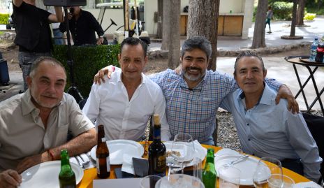  Javier Alcalde, Alejandro Díaz de León, Paco Leos y Gerardo Valle.
