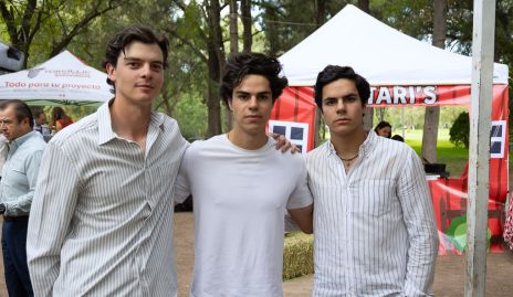  Juan Carlos Hernández, Francisco Leos y Sebastián Leos.