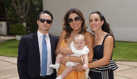  José Agustín Castillo, Fernanda Castillo, Pablo de la Rosa y Ximena Castillo.