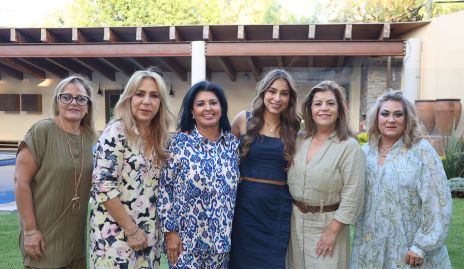  Soledad Piñero, Claudia Hermosillo, Diana Romo, Claudia Rodríguez, Begoña Cuanda y Carla Serna.