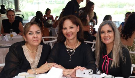 Alma Aguilar, Graciela Valdés y Maricarmen Hernández.