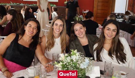  Regina González, María Stevens, Andrea Barbosa y Paulina Rodríguez.