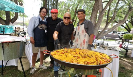  Jorge Aguilar Jr, Gabriel Saucedo, Jorge Aguilar y Sau Saucedo.