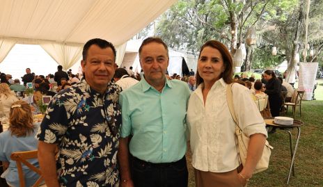  Antonio Aguilar, Guillermo González y Martha Rodríguez.