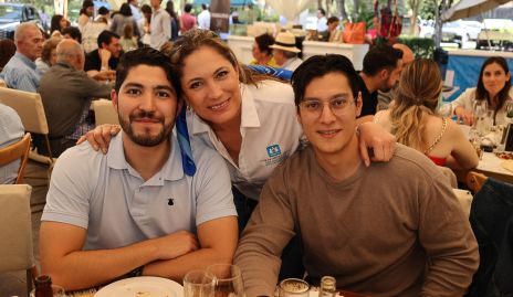  José Armando Martínez, Brenda Gómez y Pablo Torres.