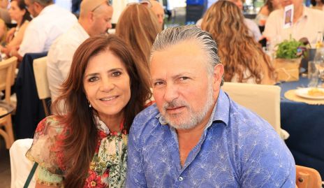  Claudia de los Santos y Mauricio Autrique.