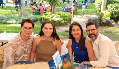  Rafael Cortés, Sofía Quintanar, Fabiola Otero y Bernardo Reynoso.
