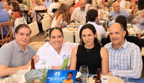  Ricardo Clapera, Mónica Chávez, Susana Olivares y Javier Noyola.