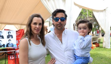  Eunice Camacho, Manuel y Jerónimo Labastida.