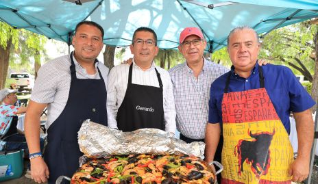  Eduardo Martínez, Gerardo Bocard, Pedro Leal y Luis Revuelta.