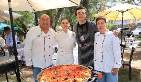  José Ángel Morales, Alejandra Morales, Aldo Martínez y Ana Hunter.